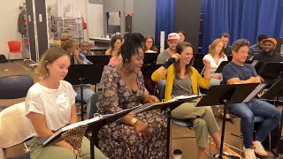 Go Inside the WAITRESS Rehearsal Room with Sara Bareilles & More as They Perform 