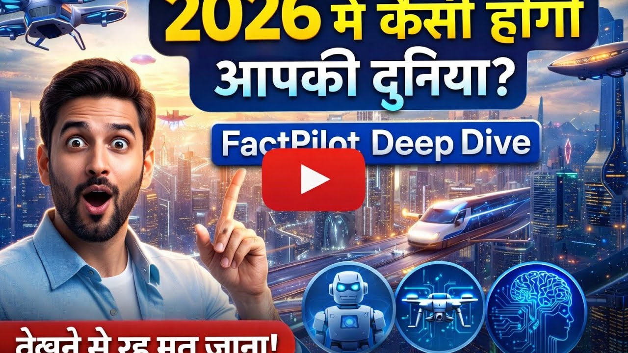 2026 में कैसी होगी आपकी दुनिया? FactPilot Deep Dive.