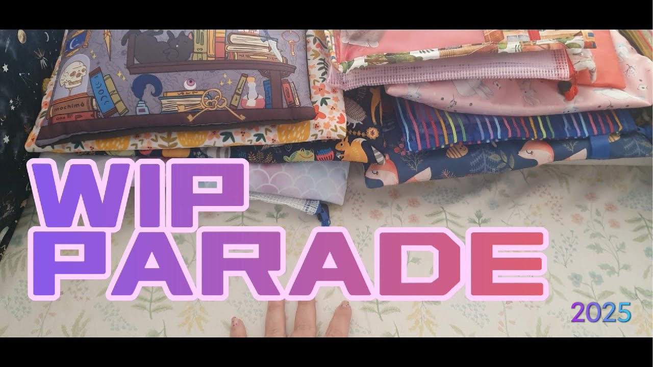 #Flosstube 51: mi gran DESFILE de PROYECTOS!!!! 🎉🪅👯‍♀️ Mis LABORES en marcha hasta 2025!  #wip  🤪 🪡🧵
