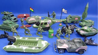 Bolsa de Soldados y Armas, Colección Militar de Juguete; Carros, Helicóptero y Más! | REVIEW