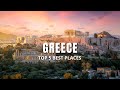 Top 5 Greece Best Cities | 4K