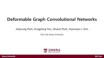 Deformable GCN (AAAI