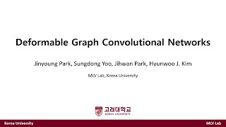 Deformable GCN (AAAI'21)