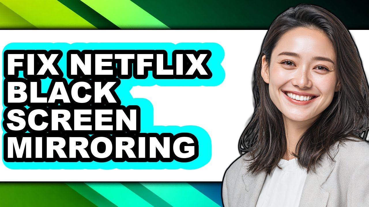 How to Fix Netflix Black Screen Mirroring (updated) - YouTube