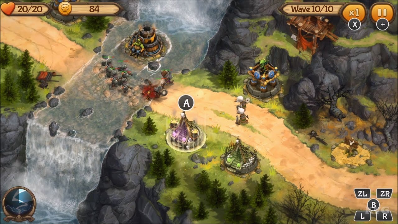 Evil Defenders Gameplay (Nintendo Switch HD) [1080p60FPS]