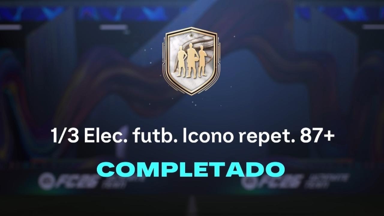 1/3 ELECCIÓN FUTBOLISTA ICONO REPETICIÓN 87+ | EA FC 26 ULTIMATE TEAM