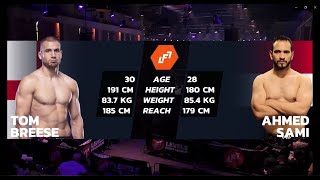 LFL 5 Main Event: Tom Breese VS Ahmed Samy