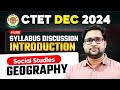 CTET 15th Dec 2024 Geography Introduction Class by Vivek Sir