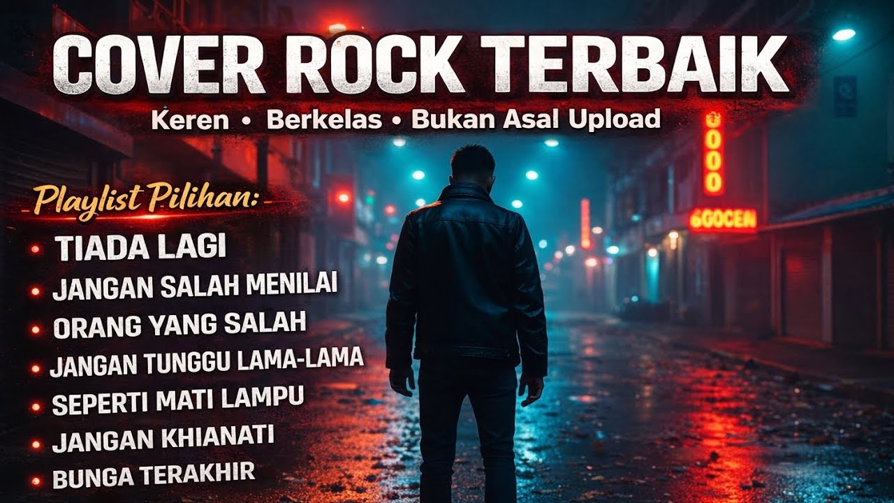 🔥 COVER ROCK TERBAIK – Playlist Lagu Rock Indonesia 🔥