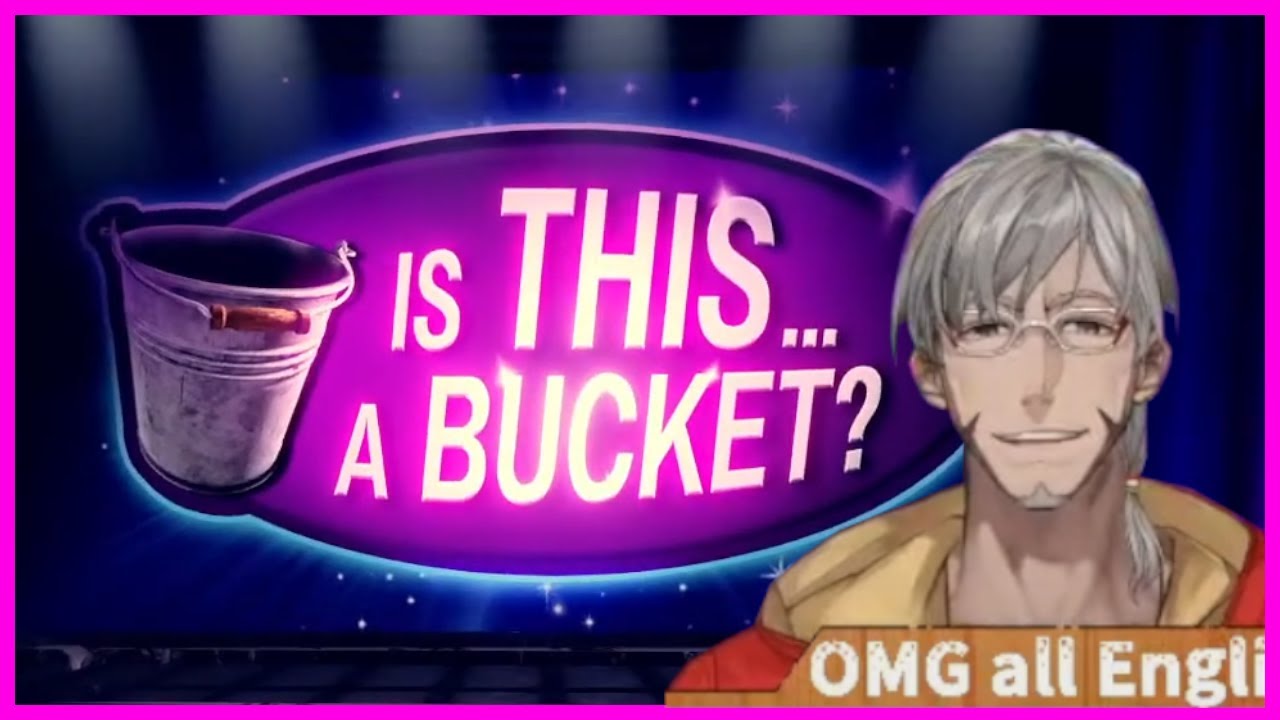 Aruran can't tell what is a bucket [Holostars]