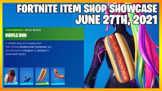 Fortnite Item Shop *NEW* HOT DOG BACK BLING + BUNDLE! [June 27th, 2021] (Fortnite Battle Royale)