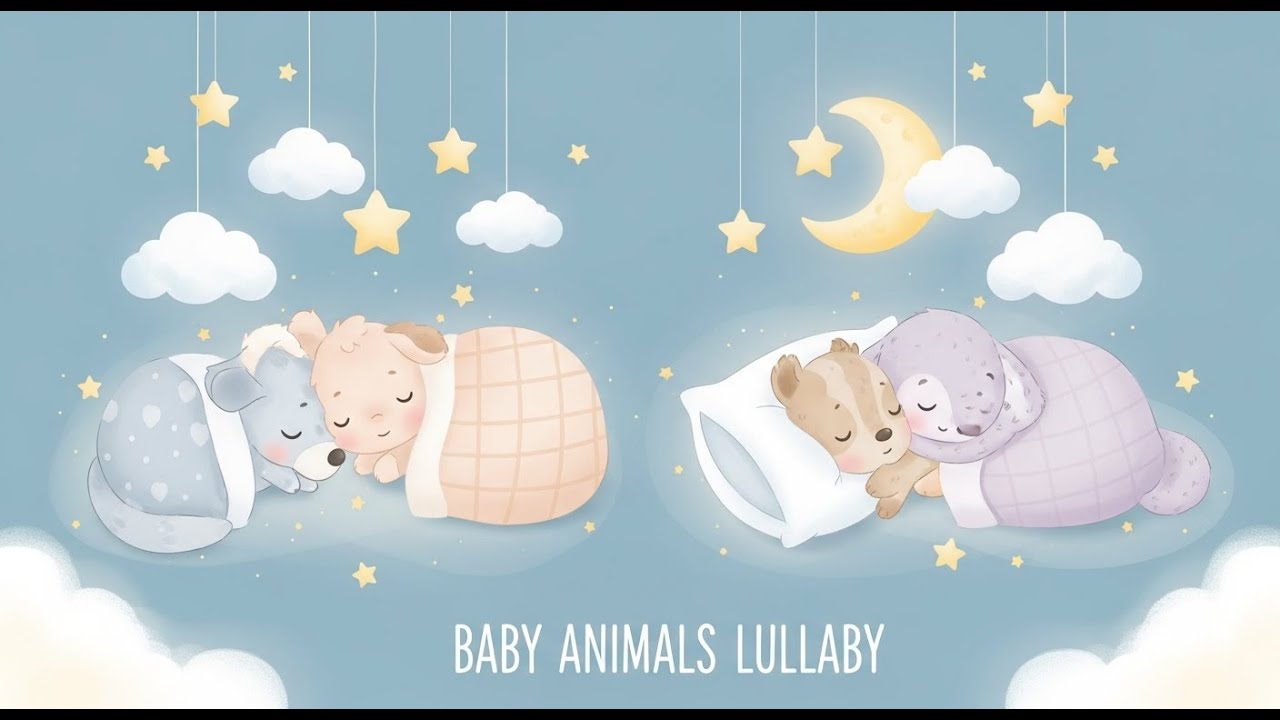 Baby Animals Bedtime Lullaby | Animagic Studio