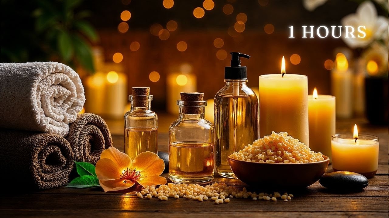 Spa Relaxation Music | Peaceful Piano Sounds for Stress Relief & Healing🌸