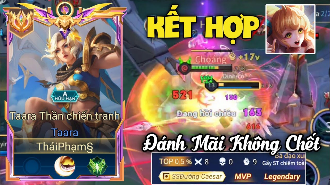 Top Taara Kết Hợp Aya + Build Đồ Cực Kì Bá Đạo Bắt Tử Giao Tranh Trong Nhà Chính Team ĐỊCH 