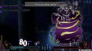 Squall VS Artemisa (N. mode/LV-26/Alt costume) ESP TUTORIAL