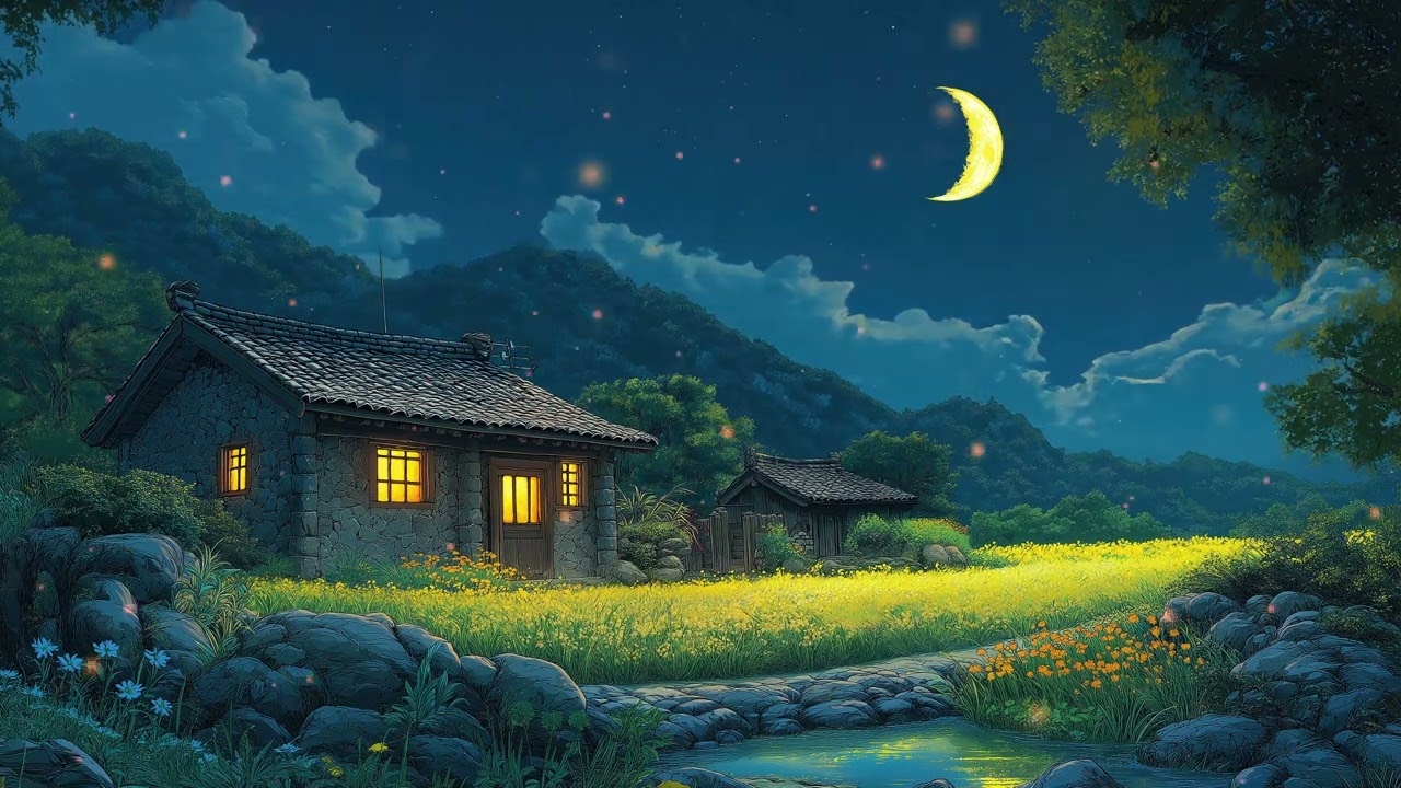 Anime Night Vibes 🌙 | Chill Lo-Fi Beats for Study, Focus & Relaxation