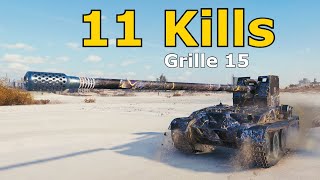 World of Tanks Grille 15 - 11 Kills 11,1K Damage