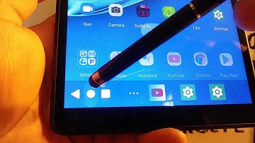 How to change navigation screen with buttons, gestures or productivity mode on Lenovo Smart Tab M8