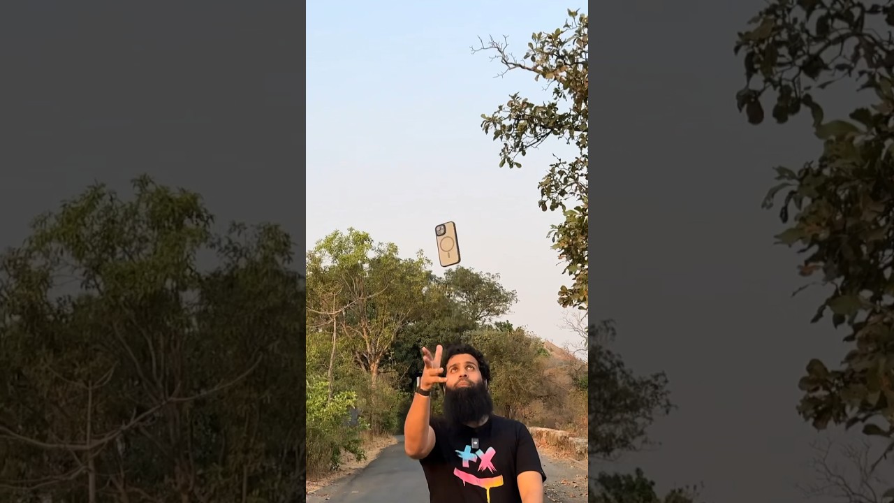 10 feet drop test on iPhone 15 with totem case 