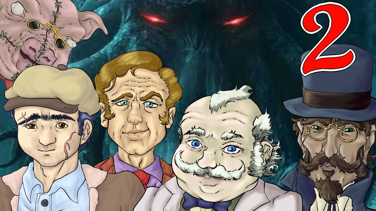 Kaky, Rich, Vandal, Maldito y Rangu Rolean La Llamada de Cthulhu 2