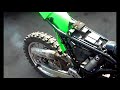 Kawasaki Kdx220 first start