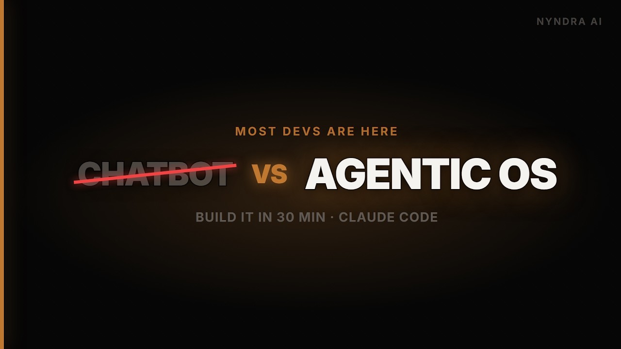 How to Build Your Agentic OS with Claude Code (4-Layer Setup) - YouTube