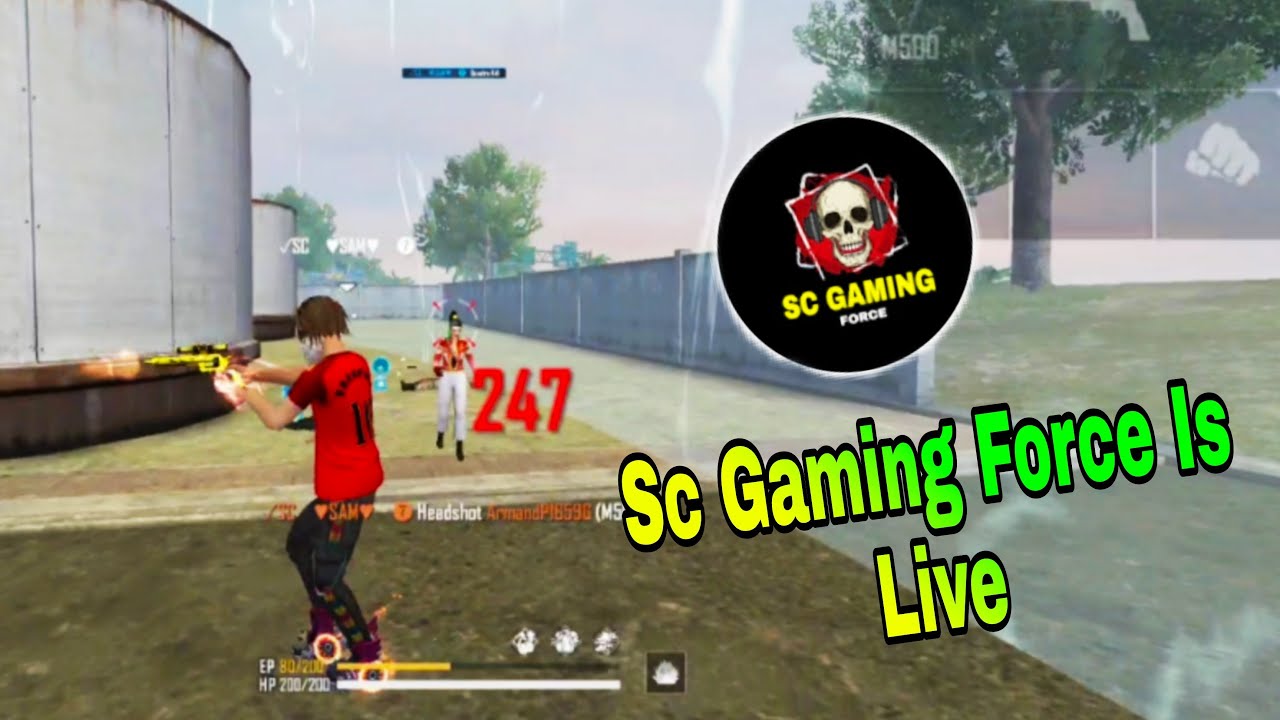 Free Fire Rank Push | Sc Gaming Force Is Live | Free Fire