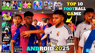 🔥 Top 10 Football Games for Android 2025! (Unbelievable Graphics & Gameplay!) screenshot 3