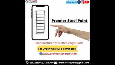 online slotted angle racks | e-commerce | Premier Steel Point | Vlog -25