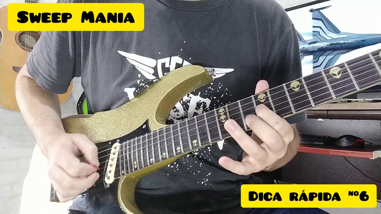 Dica Rápida 6 Palhetada Sweep 