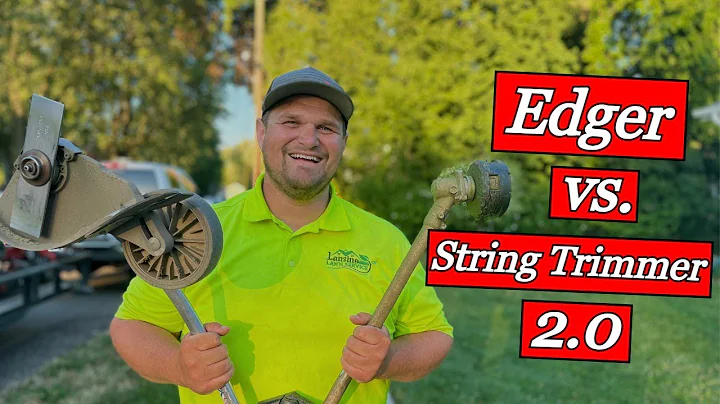 EDGER vs STRING TRIMMER 2.0 [Which one is Better for Edging?]
