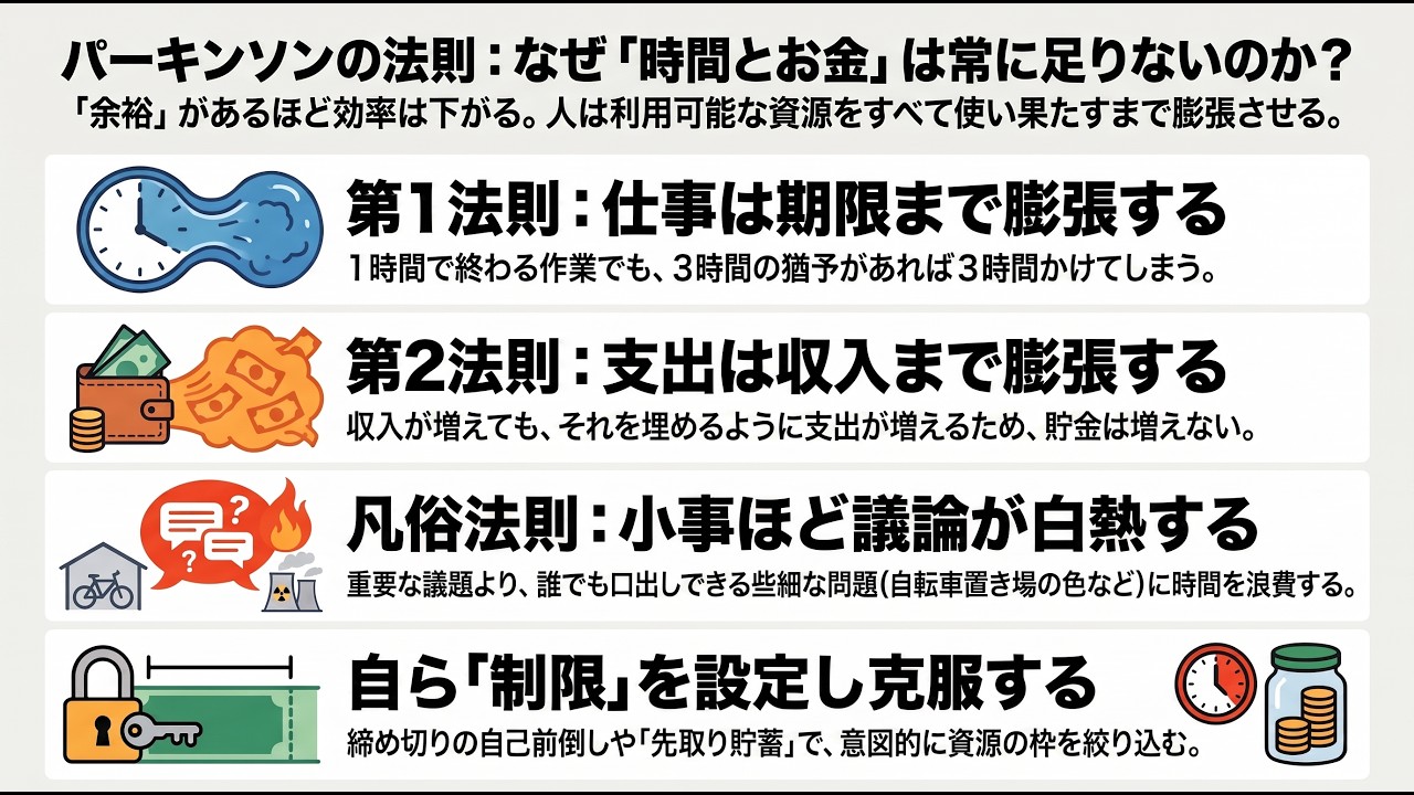 パーキンソンの法則 169 パーキンソンの法則 - YouTube