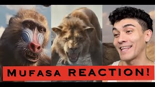Mufasa REACTION! The Lion King Live Action Trailer Reaction Walt Disney