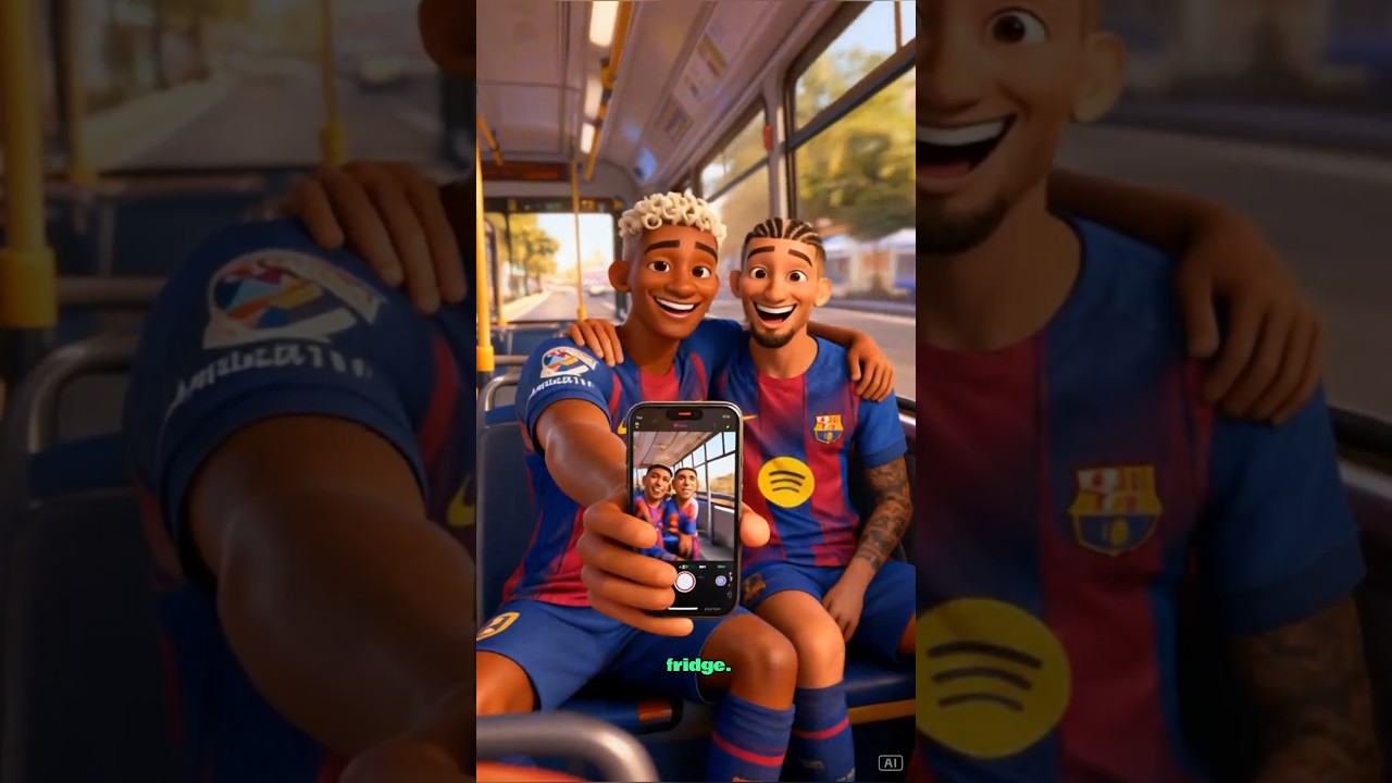 The Secret Celebration: How Barca Stars Relax After a Big Win! ✨⚽