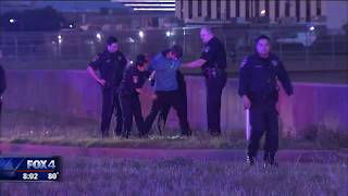 Sparks fly as police chase teen from Longview to Dallas