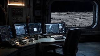 Silent Lunar Control Station | Moon Base Ambience