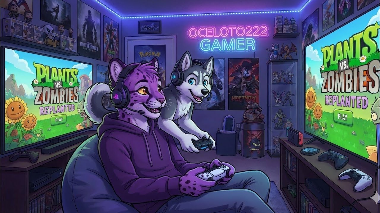 Plants vs Zombies MODO D.E.P 💙🐶🐱💜 