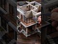 Building a Luxury Miniature Glass Mansion ✨🏡 #miniaturehouse #diyminiature #satisfying