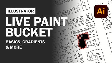 Illustrator Live Paint Tutorial │ Illustrator Basics