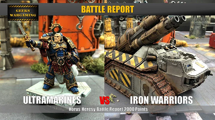 Ultramarines vs Iron Warriors Horus Heresy Battle Report 2000 Points