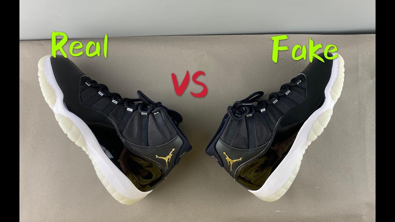 fake vs real jordan 11