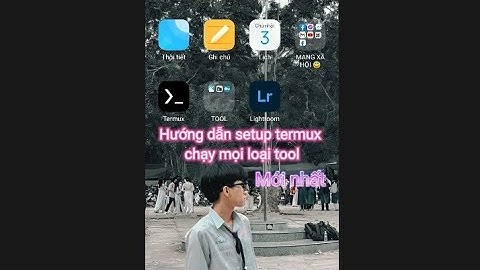 Hướng Dẫn Setup Termux Chạy Mọi Loại Tool Mới Nhất | Văn Trọng Official |