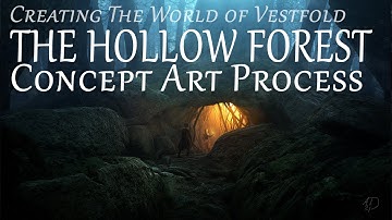 How I made a Fantasy Forest in Unreal Engine  - Art Breakdown