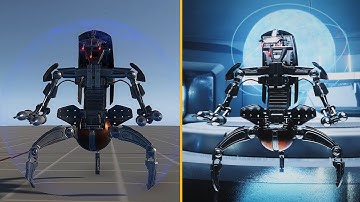 Designing the Droideka for Battlefront II w/ Dennis Brännvall