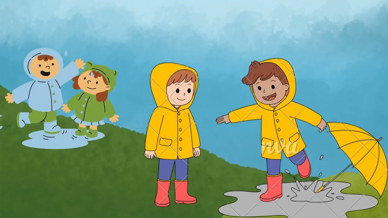 Rain of Mercy 🌧️ | Pop Islamic Poem on Gratitude & Allah’s Blessings | Little Muslims Poems