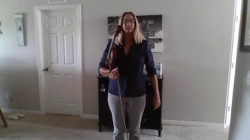 Lesson 4, Beginner violin, Rest position