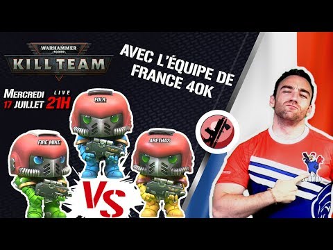 warhammer 40000 first strike Battle Royale : équipe de France de Warhammer 40.000 [Live]