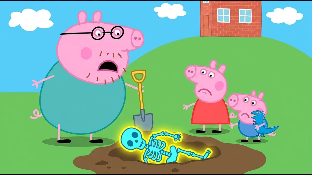peppa-pig-s-daddy-pig-digs-up-a-spooky-glowing-skeleton-farm
