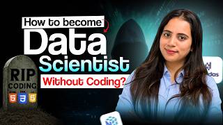 Want To Become A Data Scientist But Don’t Know Coding? | Watch This!
