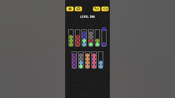 Ball Sort - Color Puzzle Game - Level 396 - Walkthrough SOLVED by RobotPlayer AI!!!